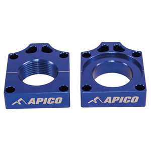 REAR AXLE BLOCK TM EN125-300 15-22,  MX250-450 15-22 BLUE